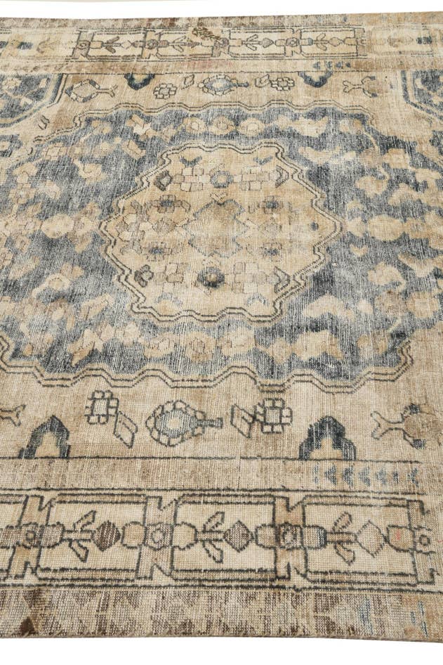 Vue détaillée : 205cm x 295cm Noué main Ultra Vintage Tapis Persan Laine