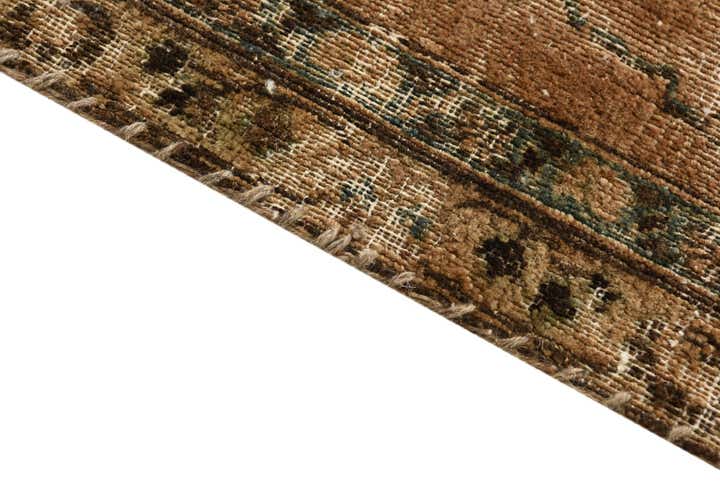 6' x 9' 2 Hand Knotted Ultra Vintage Persian Wool Rug