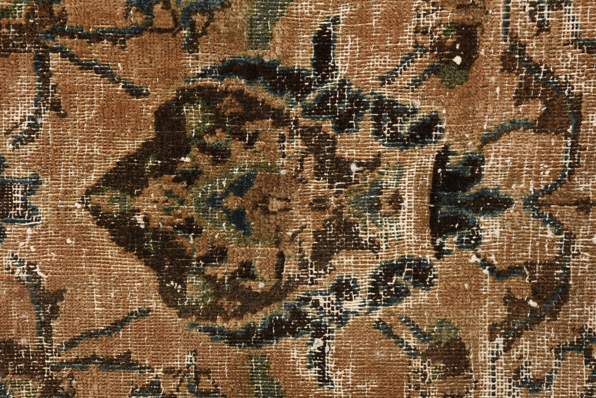 6' x 9' 2 Hand Knotted Ultra Vintage Persian Wool Rug