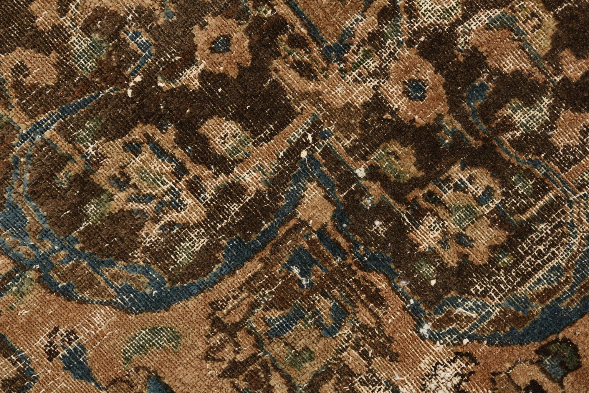6' x 9' 2 Hand Knotted Ultra Vintage Persian Wool Rug