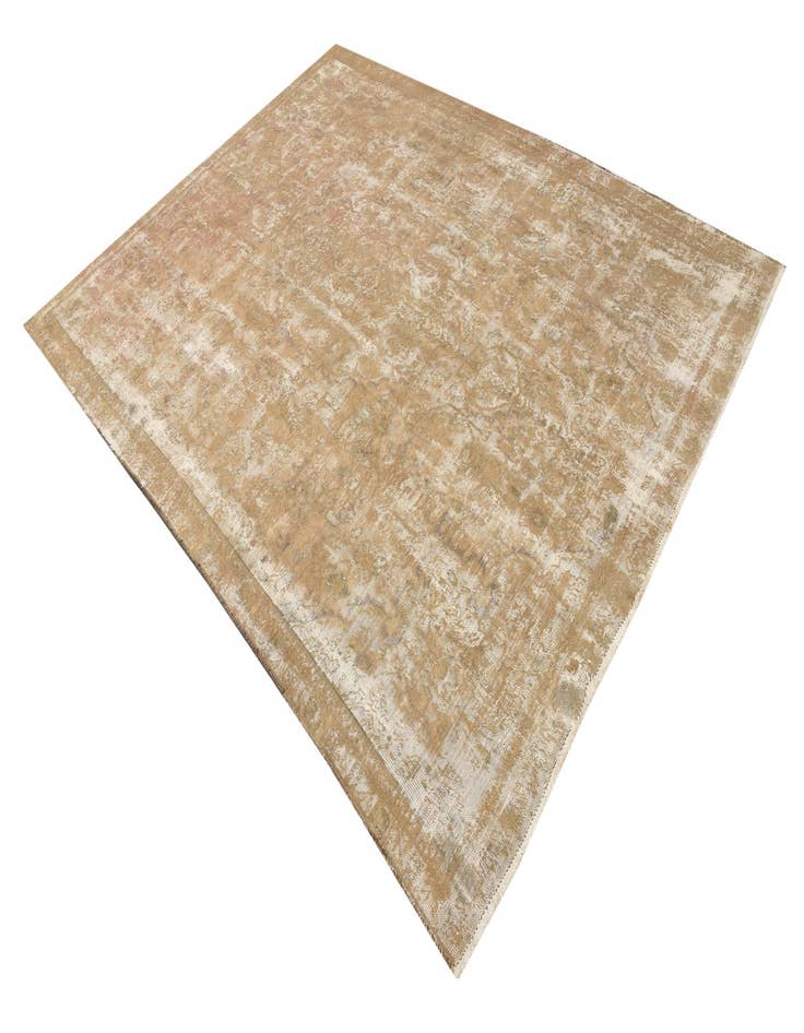 Detail image of 7' 3 x 9' 8  Hand Knotted Ultra Vintage Persian Wool Rug