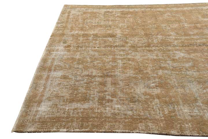 7' 3 x 9' 8 Hand Knotted Ultra Vintage Persian Wool Rug