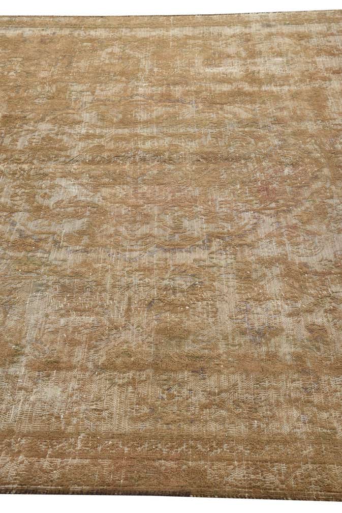 7' 3 x 9' 8 Hand Knotted Ultra Vintage Persian Wool Rug