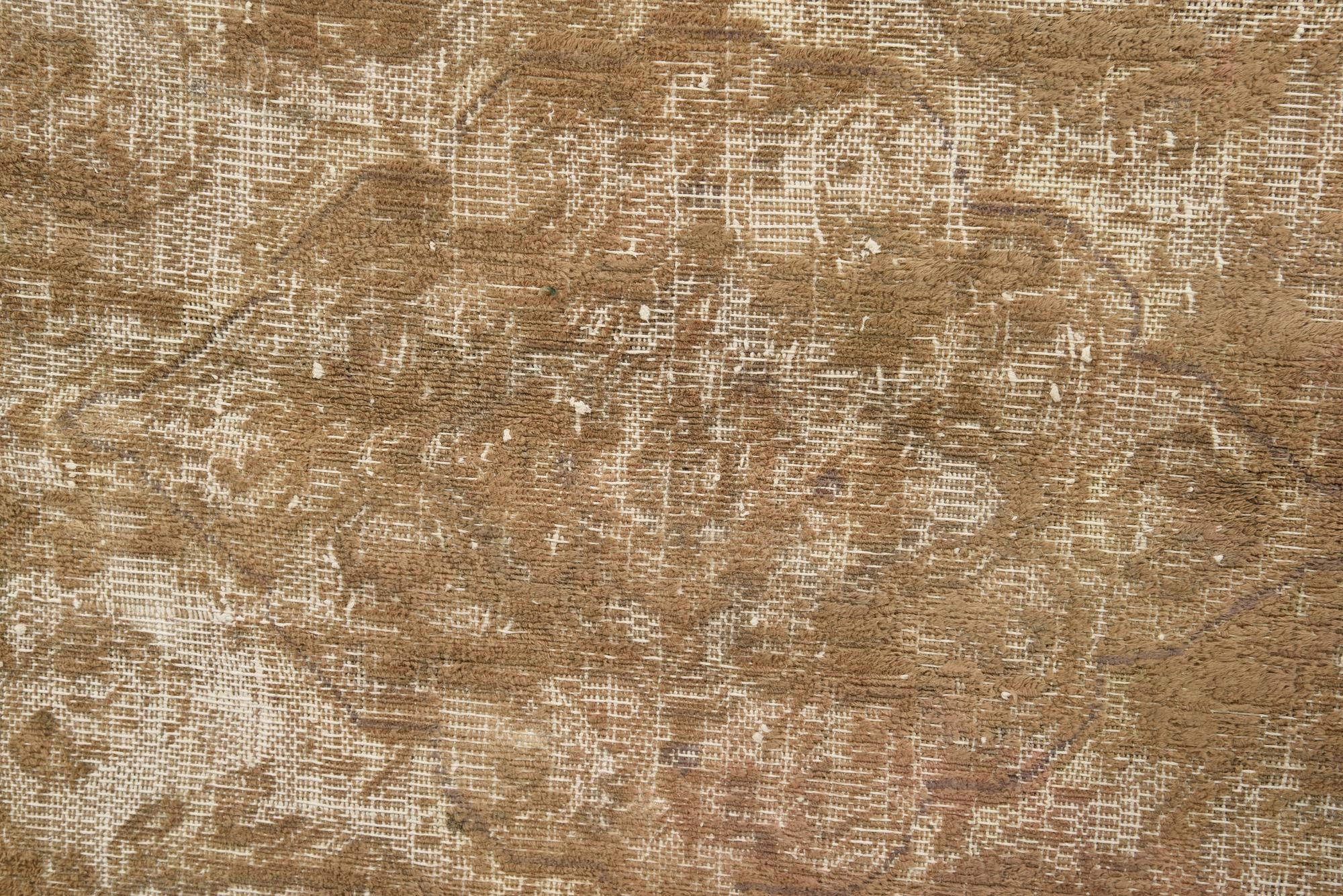 7' 3 x 9' 8 Hand Knotted Ultra Vintage Persian Wool Rug