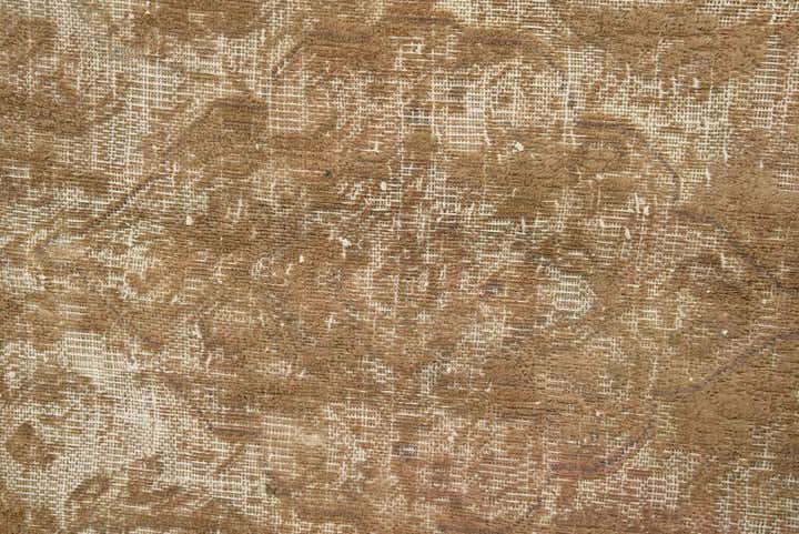 7' 3 x 9' 8 Hand Knotted Ultra Vintage Persian Wool Rug