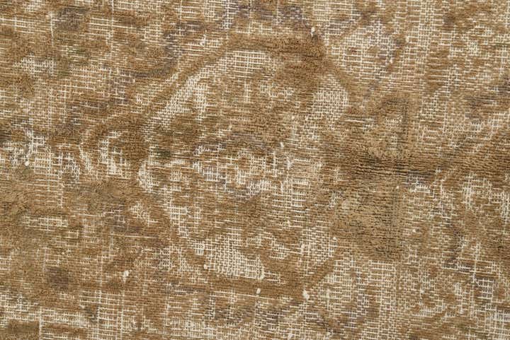 7' 3 x 9' 8 Hand Knotted Ultra Vintage Persian Wool Rug