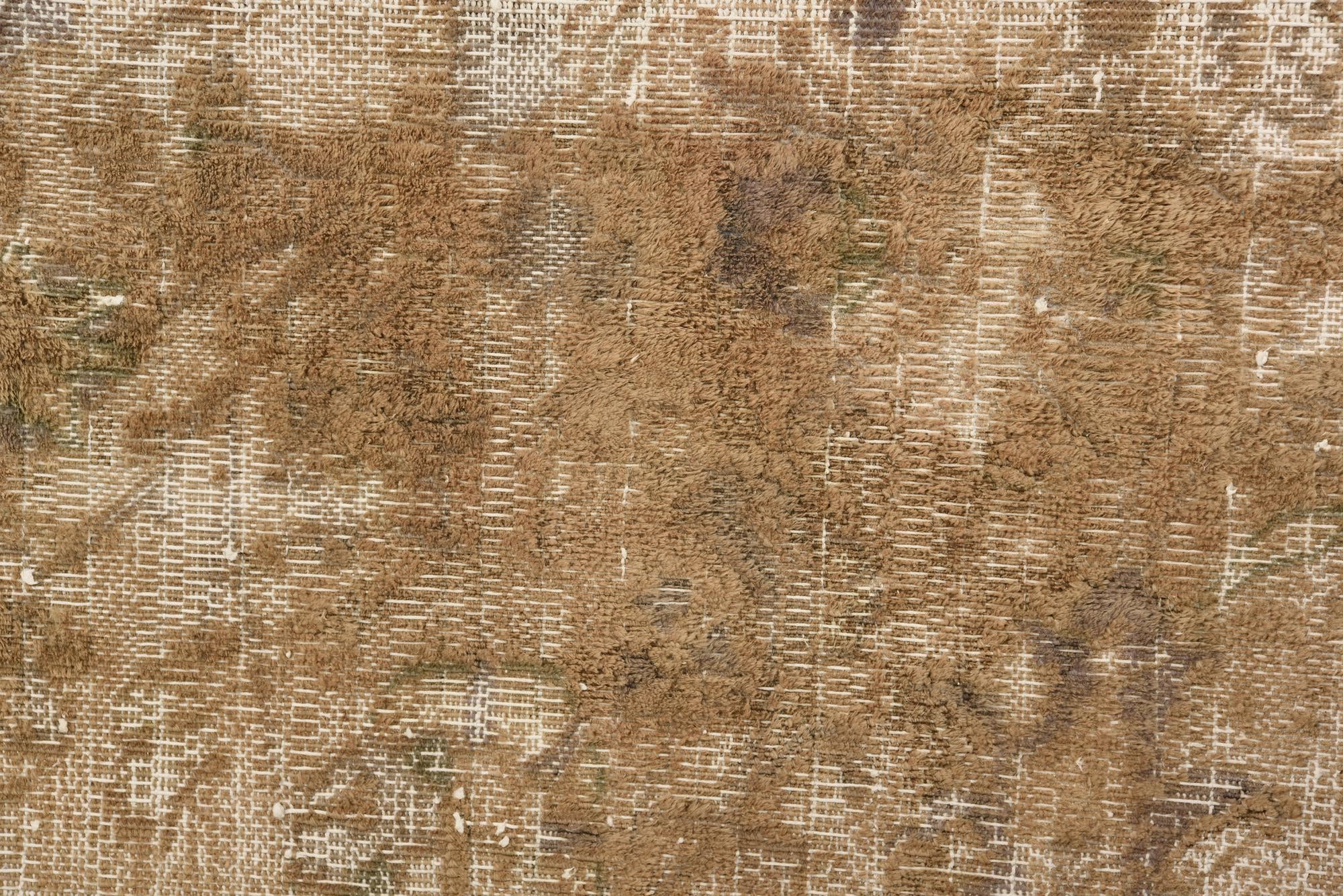 7' 3 x 9' 8 Hand Knotted Ultra Vintage Persian Wool Rug