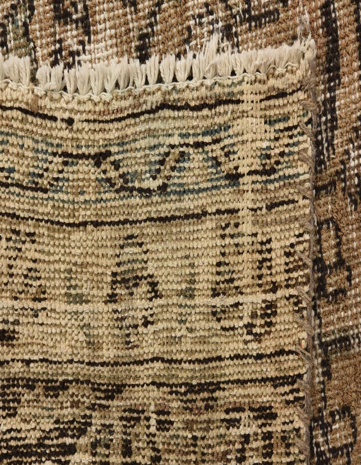 Detail image of 7' 4 x 10' 6  Hand Knotted Ultra Vintage Persian Wool Rug