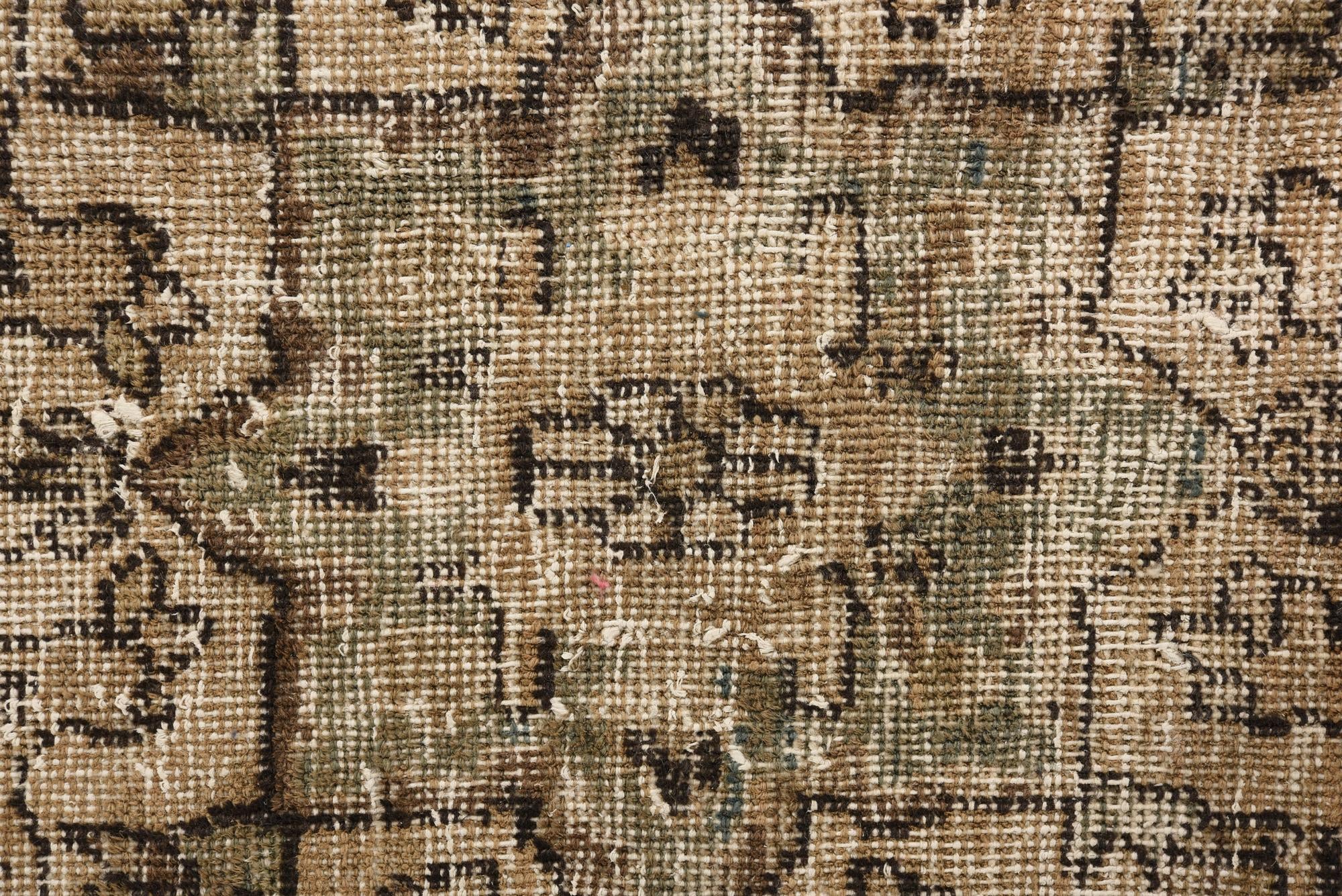 7' 4 x 10' 6 Hand Knotted Ultra Vintage Persian Wool Rug