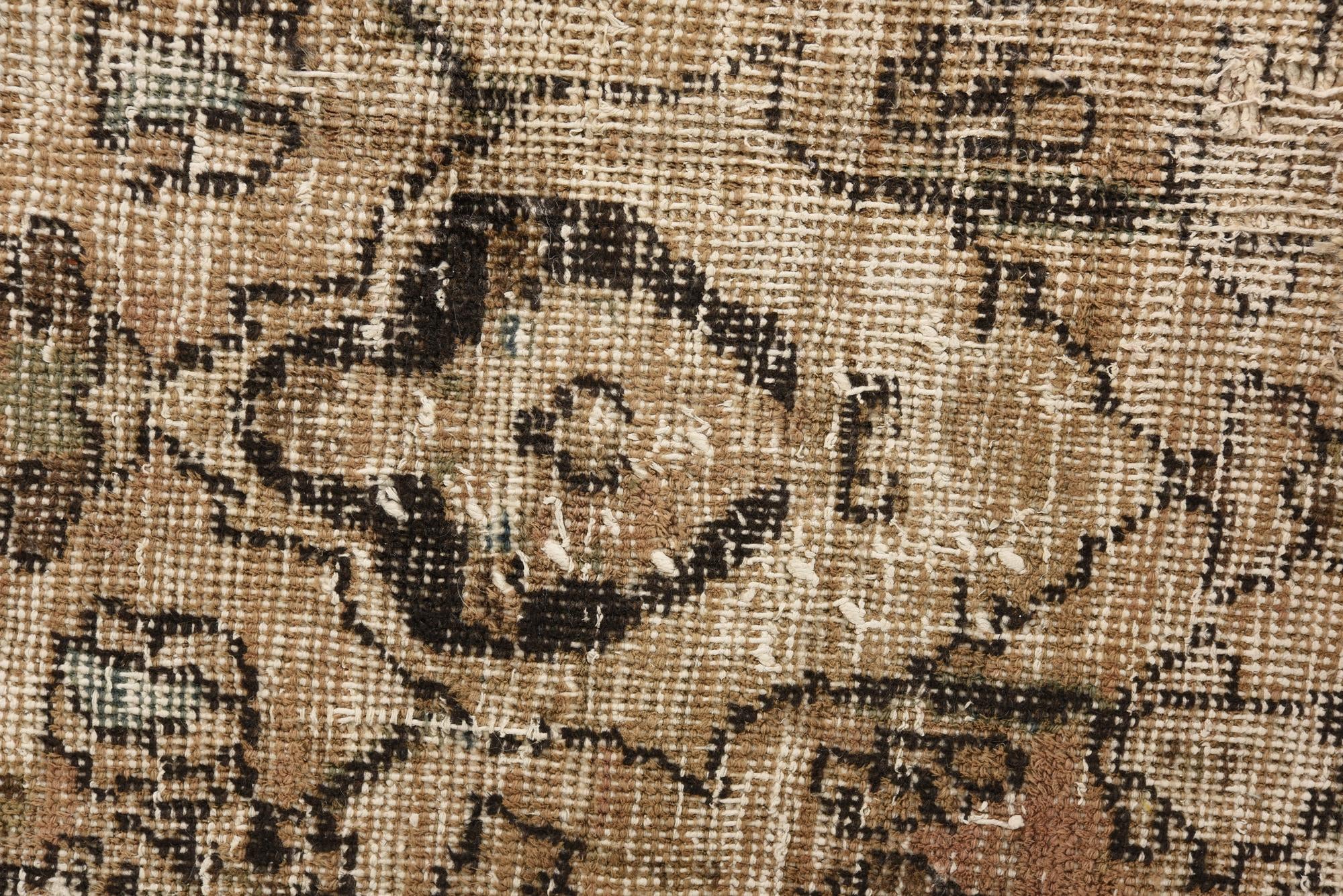 7' 4 x 10' 6 Hand Knotted Ultra Vintage Persian Wool Rug