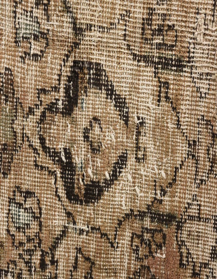 Detail image of 7' 4 x 10' 6  Hand Knotted Ultra Vintage Persian Wool Rug