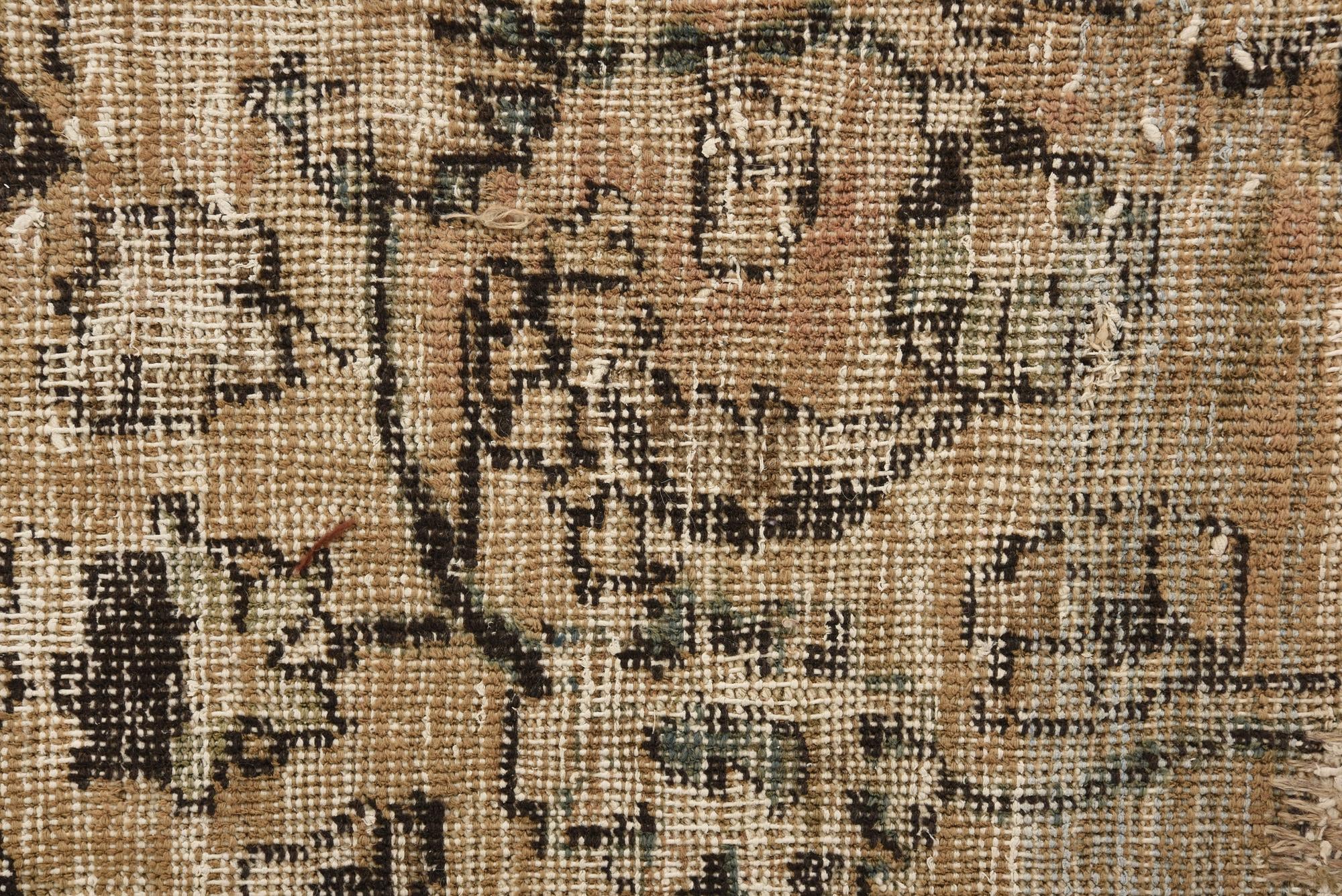 7' 4 x 10' 6 Hand Knotted Ultra Vintage Persian Wool Rug