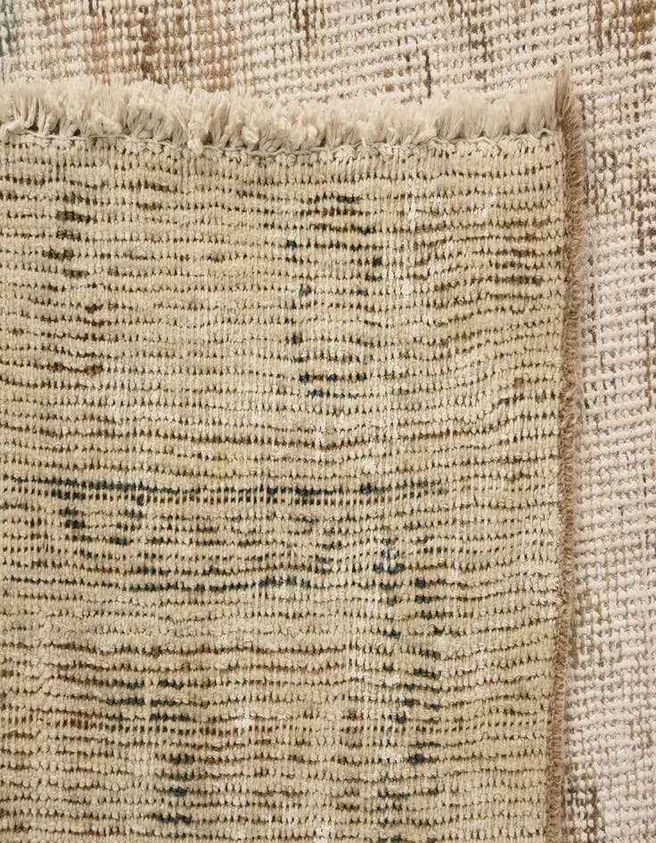 Detail image of 7' 8 x 9' 8  Hand Knotted Ultra Vintage Persian Wool Rug