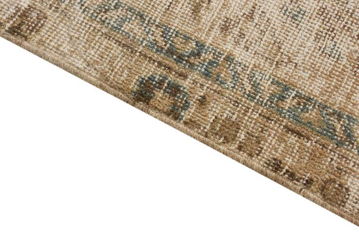 Detail image of 7' 8 x 9' 8 Hand Knotted Ultra Vintage Persian Wool Rug