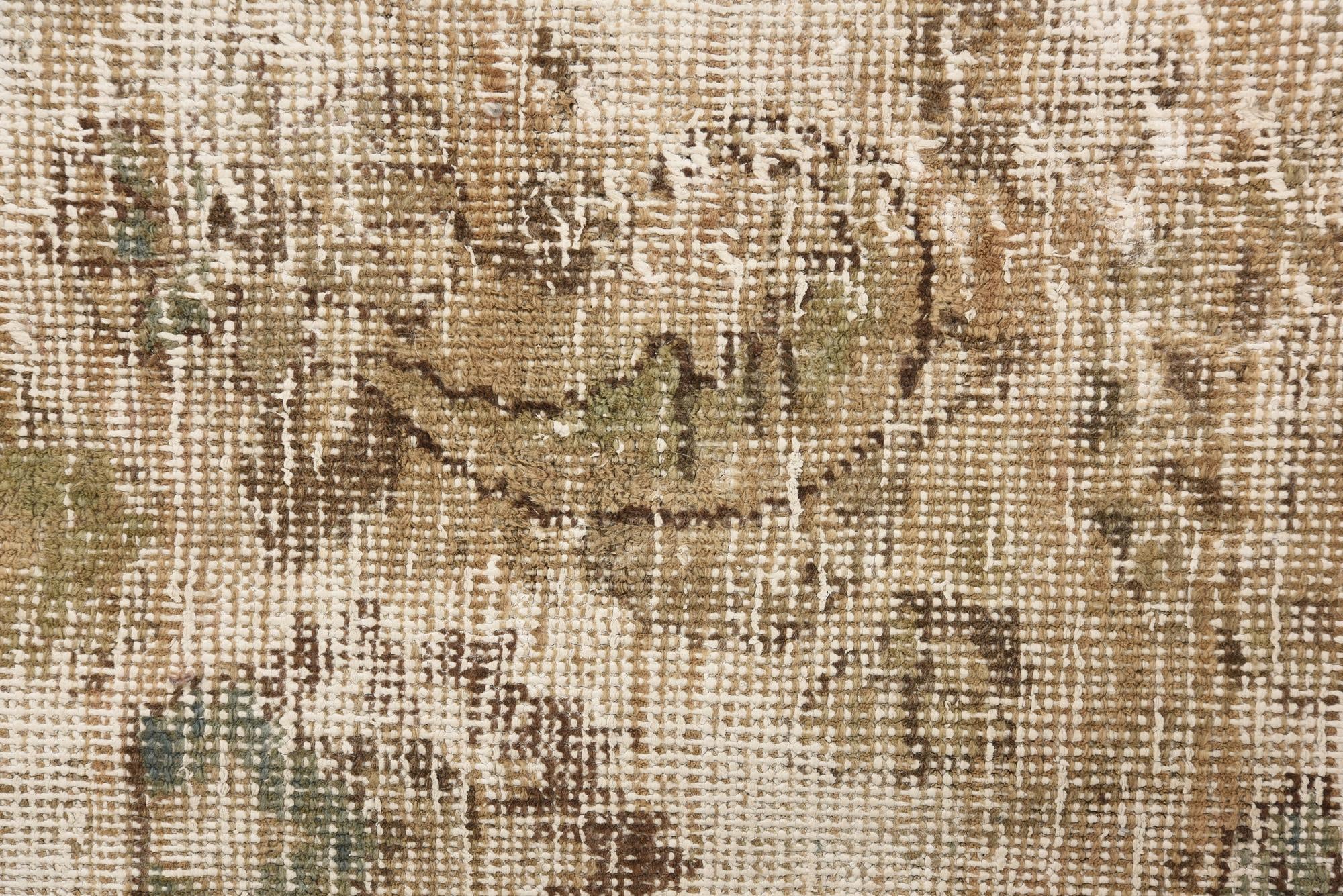 7' 8 x 9' 8 Hand Knotted Ultra Vintage Persian Wool Rug