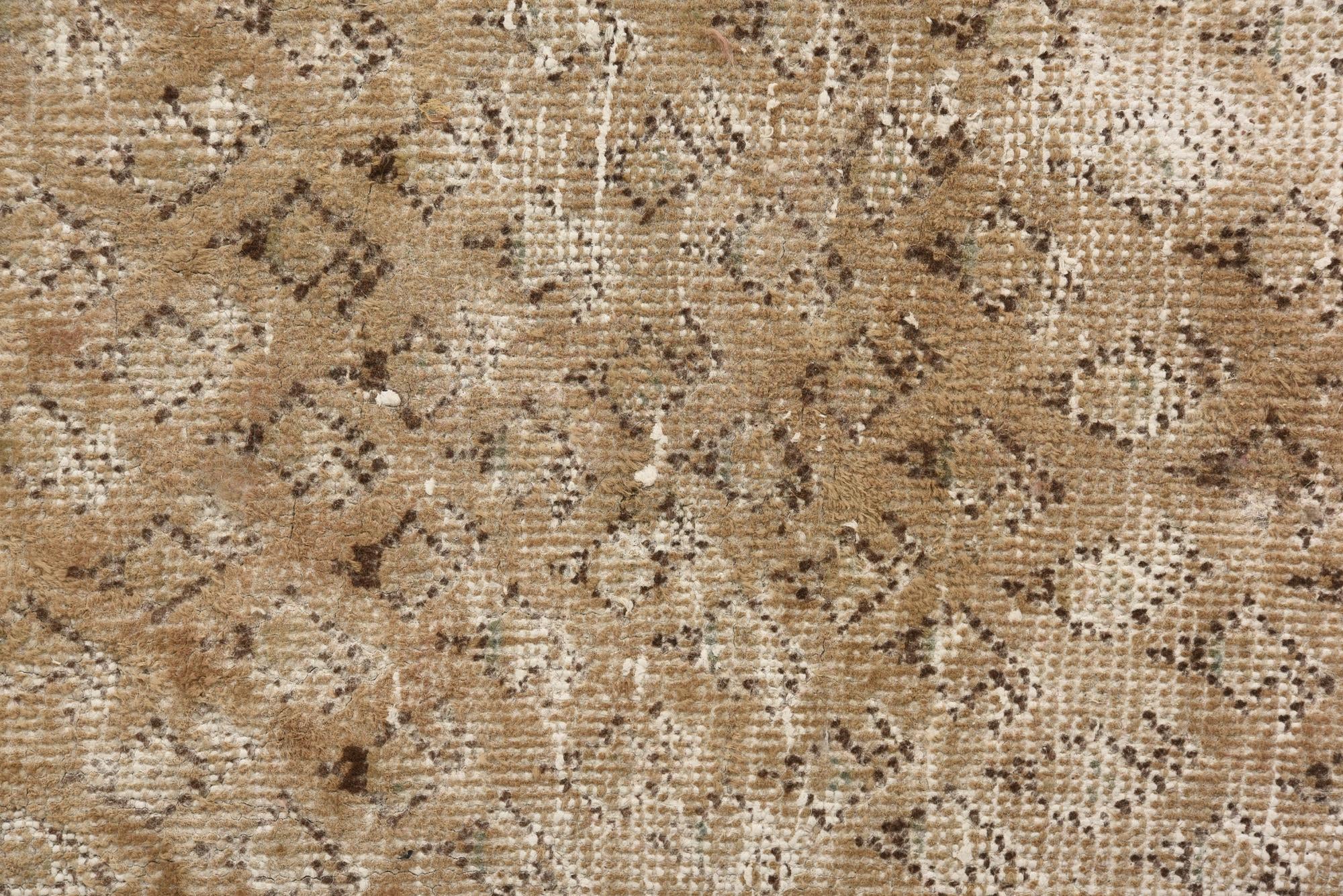 7' x 10' 7 Hand Knotted Ultra Vintage Persian Wool Rug