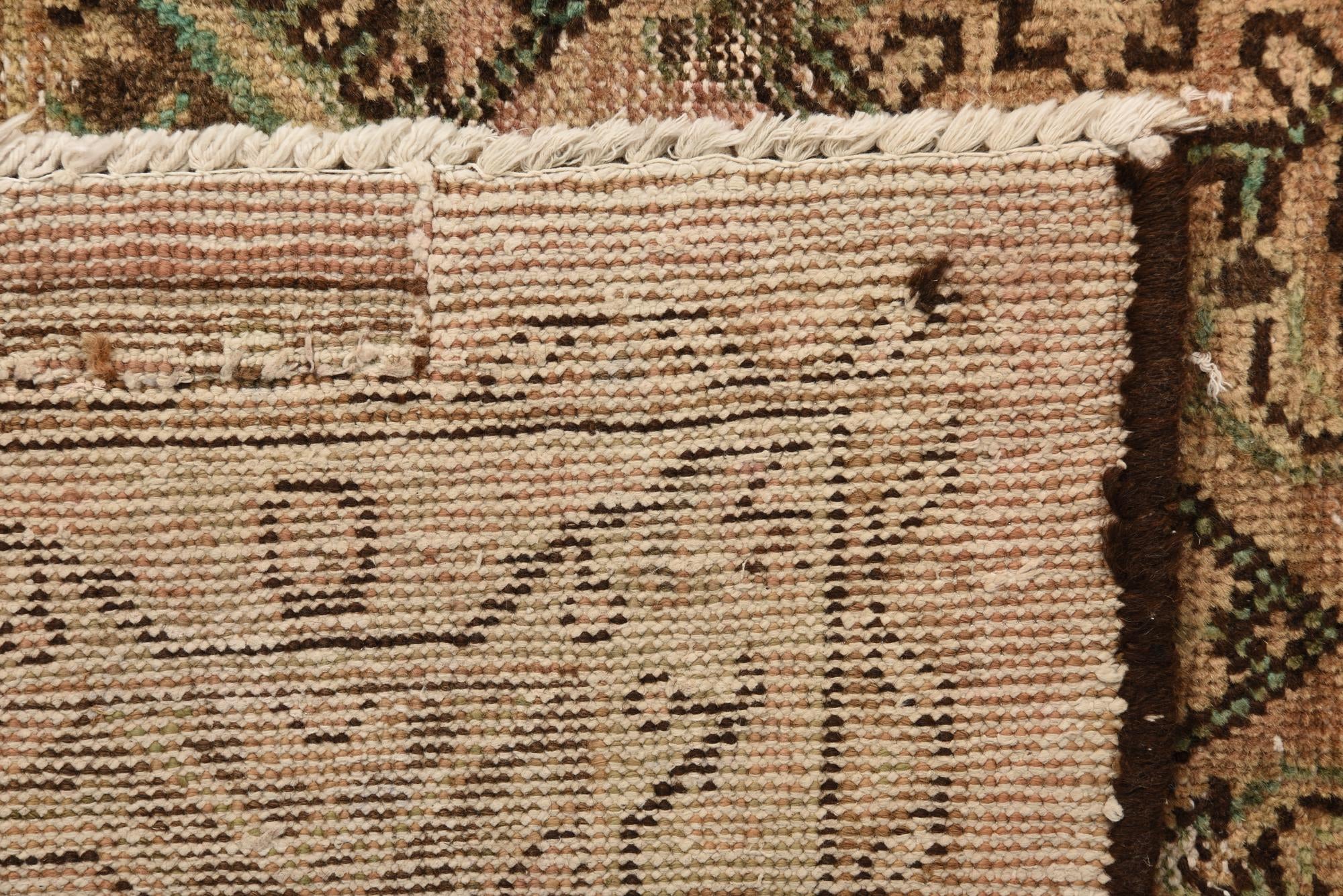 6' 8 x 10' 4 Hand Knotted Ultra Vintage Persian Wool Rug