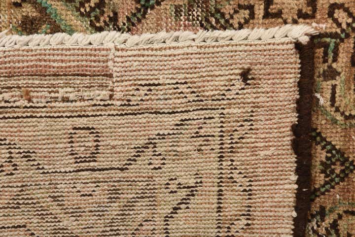 6' 8 x 10' 4 Hand Knotted Ultra Vintage Persian Wool Rug