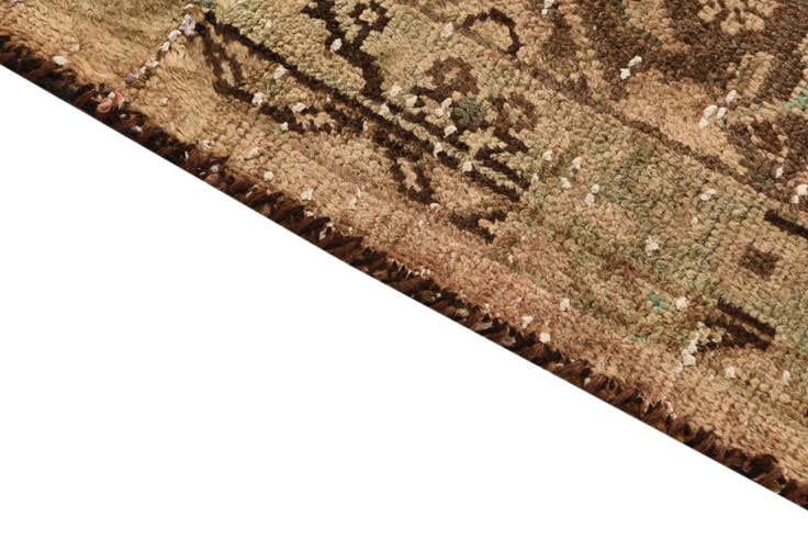 Detail image of 6' 8 x 10' 4 Hand Knotted Ultra Vintage Persian Wool Rug