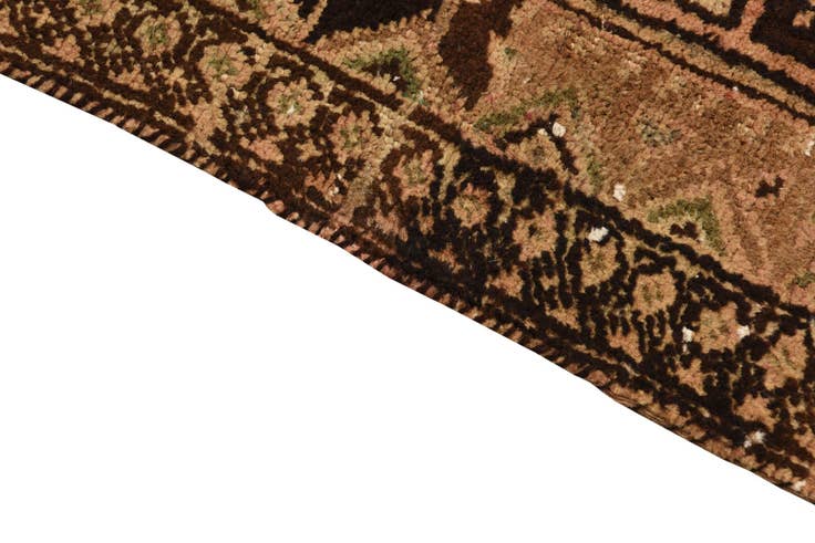 Detail image of 3' 5 x 6' 6 Hand Knotted Ultra Vintage Persian Wool Rug