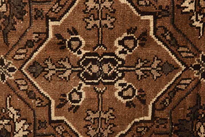 7' 1 x 10' 4 Hand Knotted Ultra Vintage Persian Wool Rug