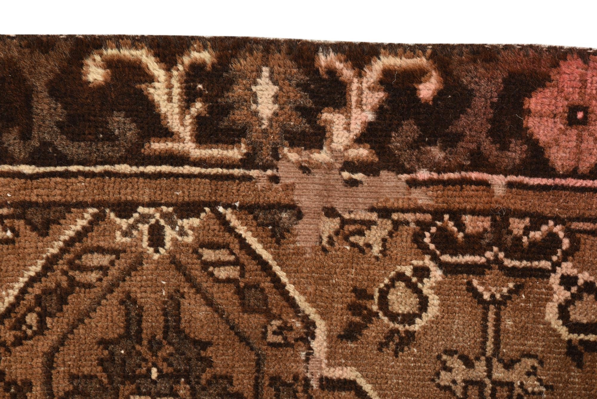 7' 1 x 10' 4 Hand Knotted Ultra Vintage Persian Wool Rug