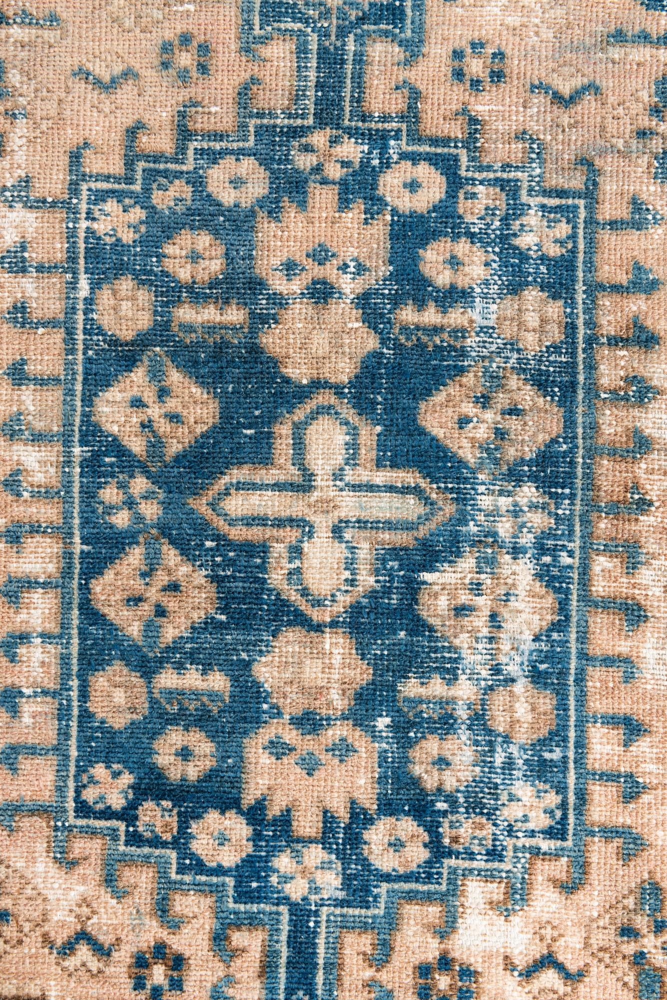 3' 3 x 5' 9 Hand Knotted Ultra Vintage Persian Wool Rug
