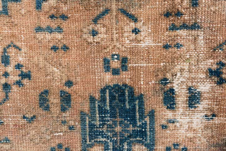 3' 3 x 5' 9 Hand Knotted Ultra Vintage Persian Wool Rug