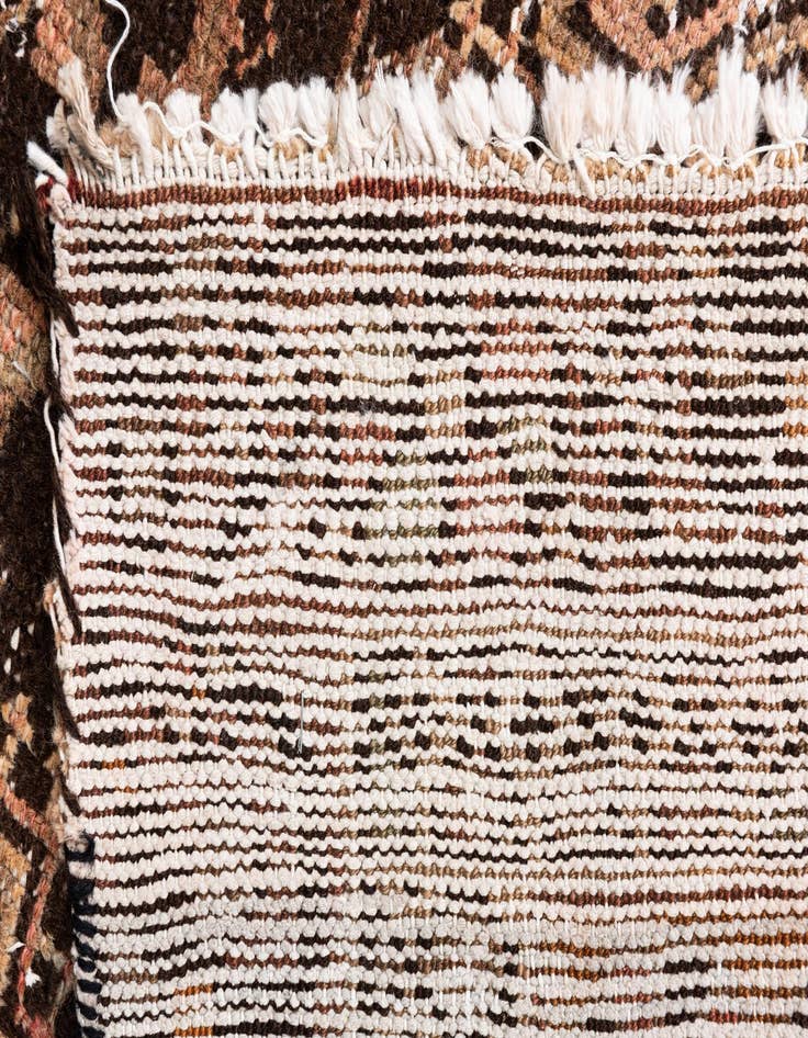 Detail image of 4' x 6' 8  Hand Knotted Ultra Vintage Persian Wool Rug