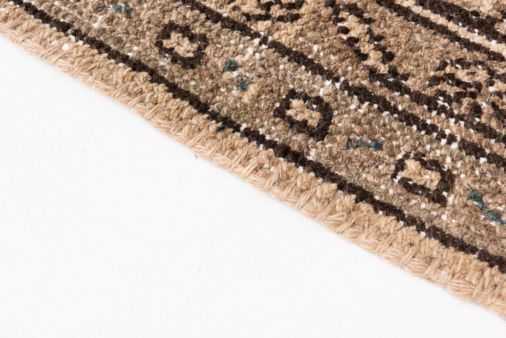 7' 2 x 10' 7 Hand Knotted Ultra Vintage Persian Wool Rug