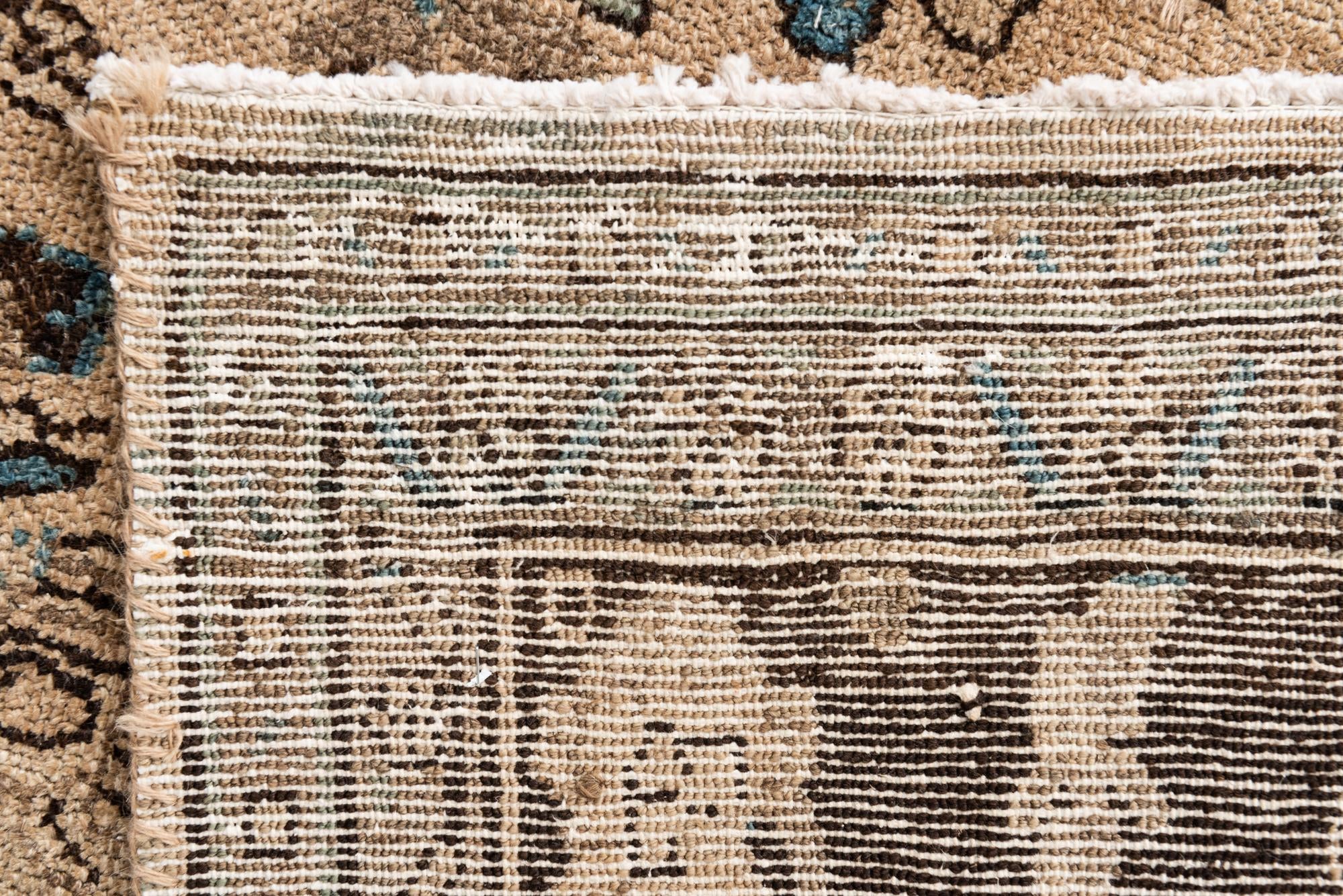 7' 2 x 10' 7 Hand Knotted Ultra Vintage Persian Wool Rug