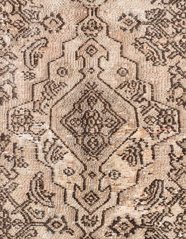 Detail image of 5' 5 x 8' 2  Hand Knotted Ultra Vintage Persian Wool Rug