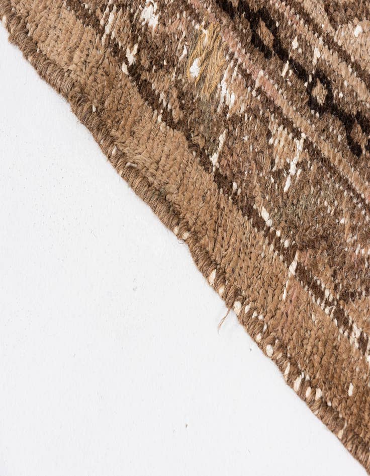 Detail image of 6' 9 x 10' 1  Hand Knotted Ultra Vintage Persian Wool Rug