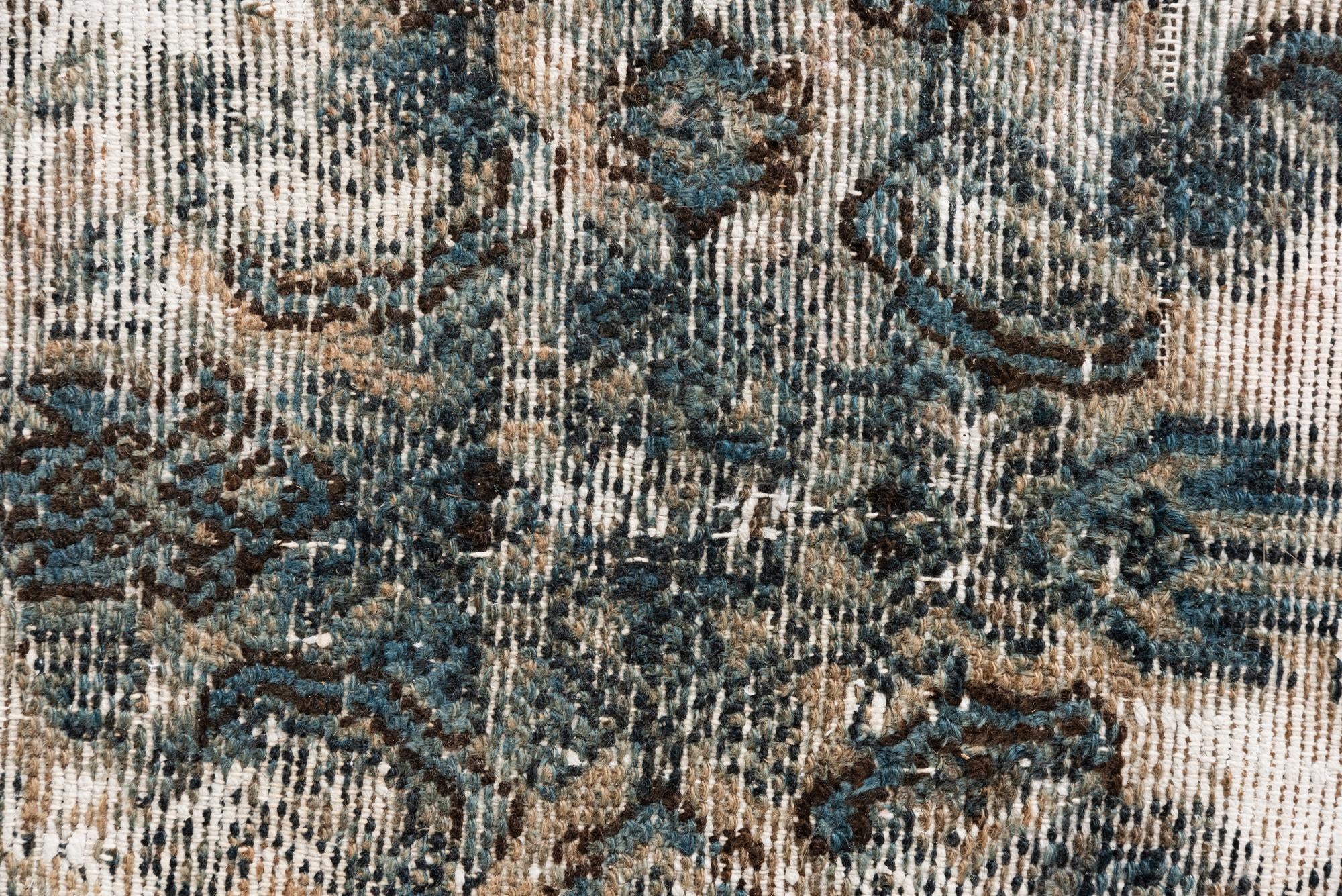 6' x 9' Hand Knotted Ultra Vintage Persian Wool Rug