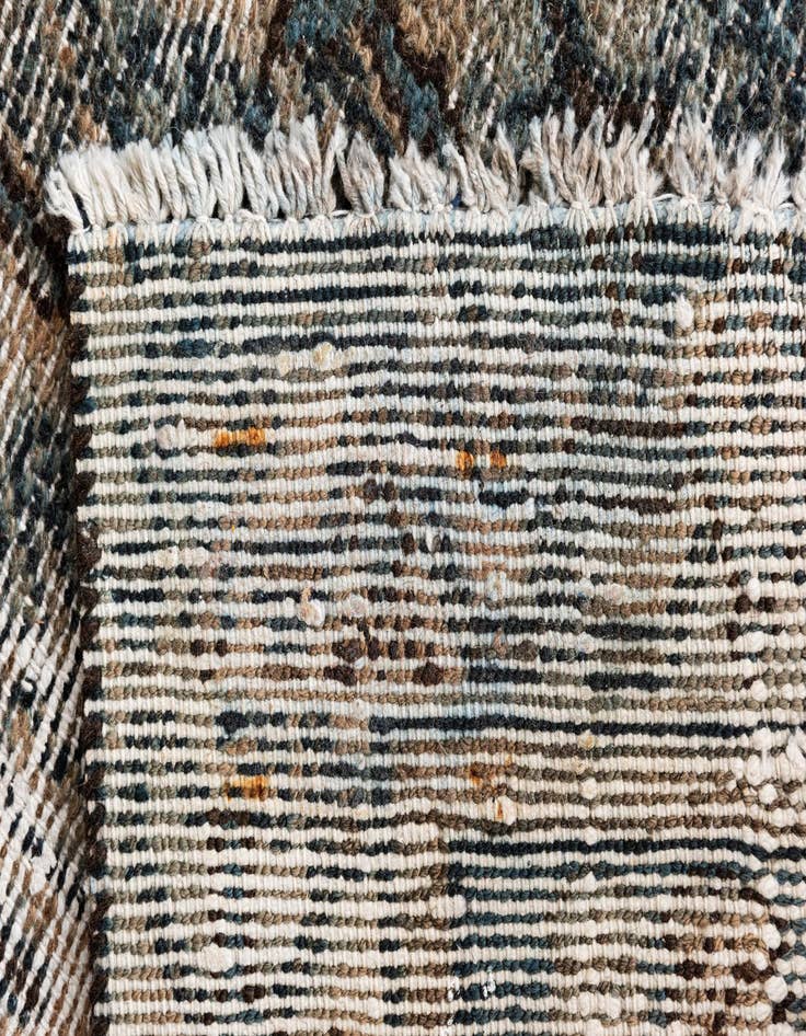 Detail image of 6' x 9'  Hand Knotted Ultra Vintage Persian Wool Rug