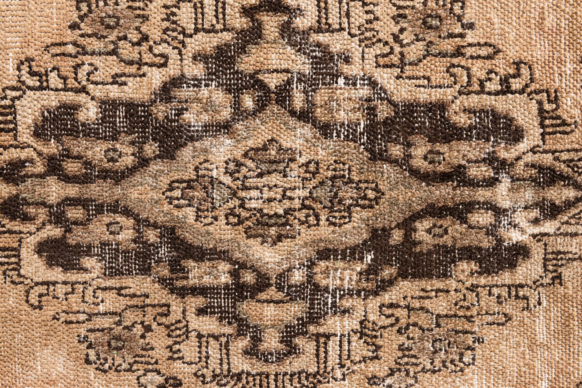 6' 8 x 9' 7 Hand Knotted Ultra Vintage Persian Wool Rug
