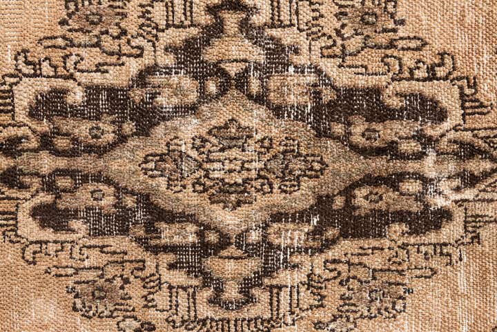 6' 8 x 9' 7 Hand Knotted Ultra Vintage Persian Wool Rug
