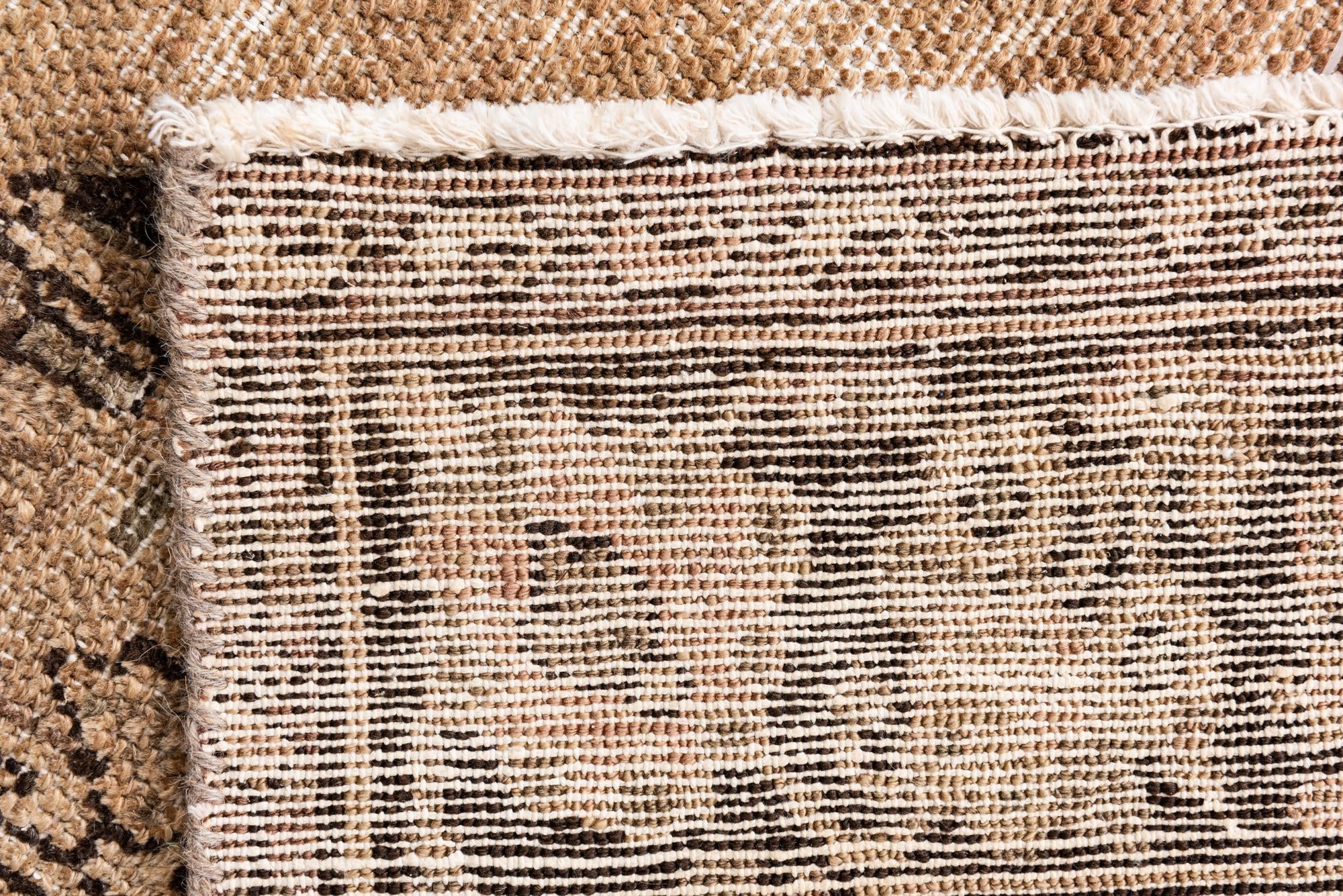 6' 8 x 9' 7 Hand Knotted Ultra Vintage Persian Wool Rug