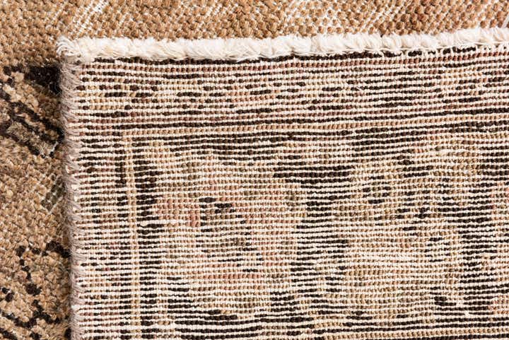 6' 8 x 9' 7 Hand Knotted Ultra Vintage Persian Wool Rug