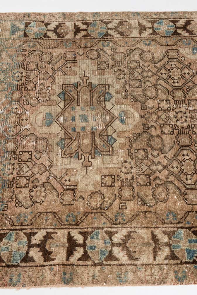 110cm x 140cm anudado a mano Ultra Vintage Alfombra Persa Lana