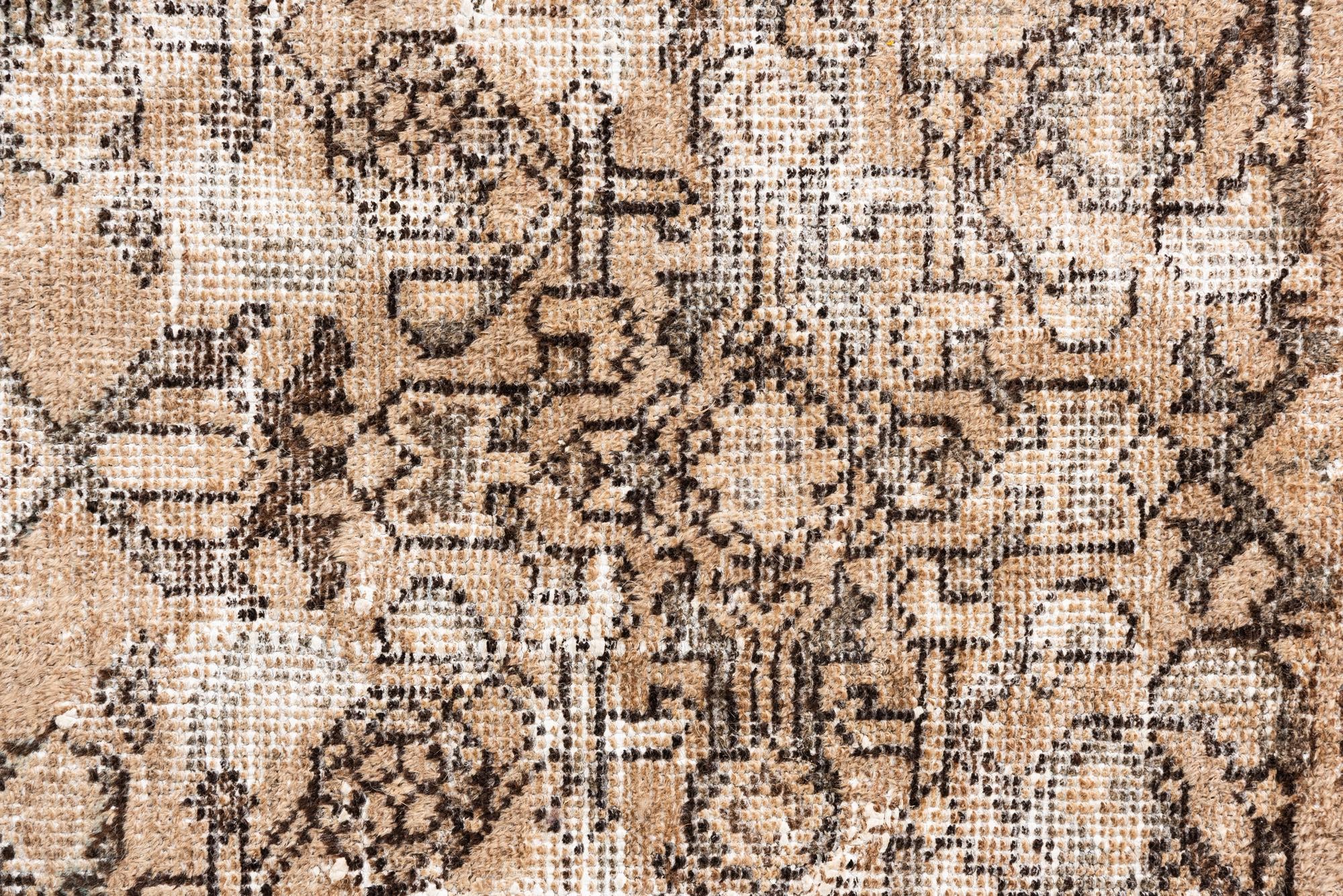 115cm x 190cm Hand Knotted Ultra Vintage Persian Wool Rug