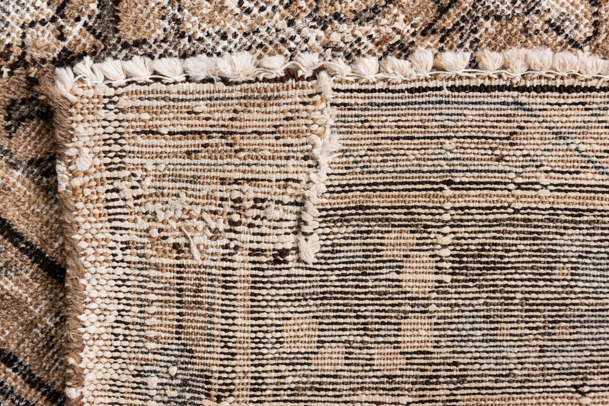 115cm x 190cm Hand Knotted Ultra Vintage Persian Wool Rug