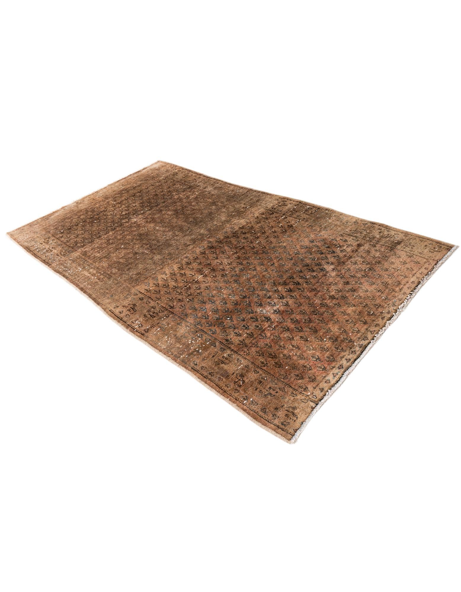4' 8 x 8' 3 Hand Knotted Ultra Vintage Persian Wool Rug