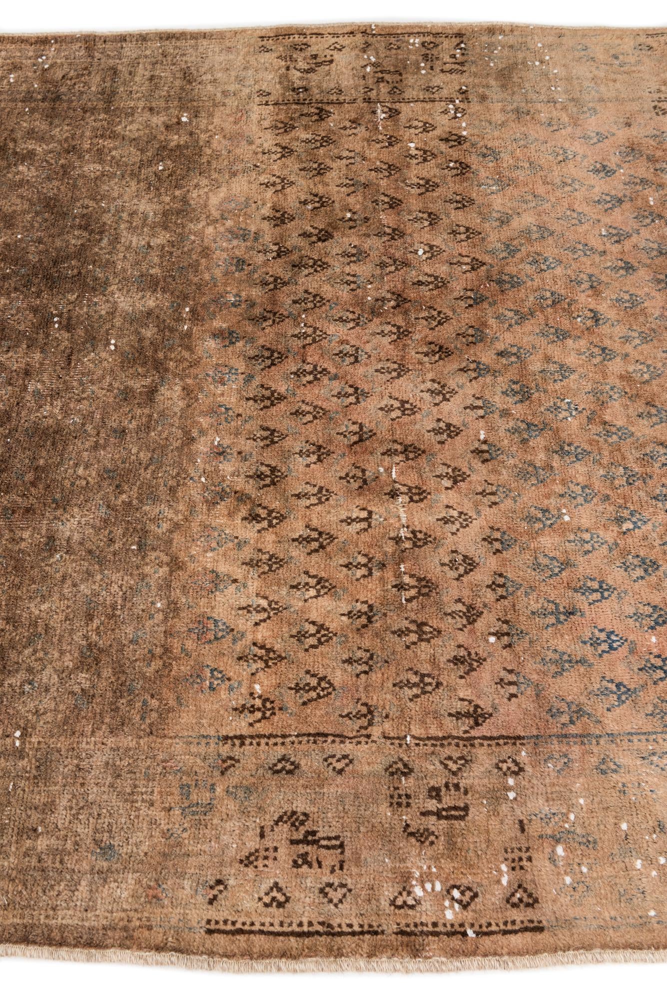 4' 8 x 8' 3 Hand Knotted Ultra Vintage Persian Wool Rug