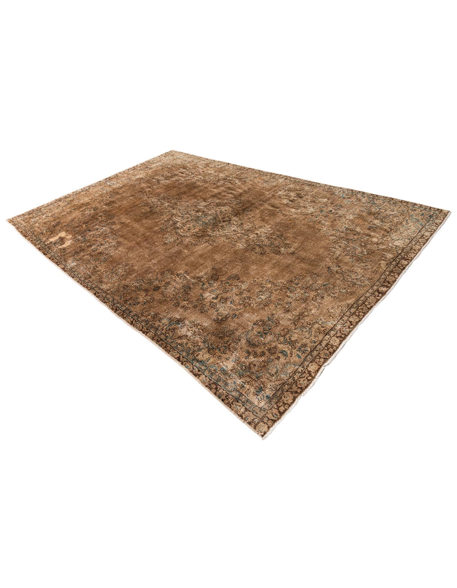 7' 8 x 11' 2 Hand Knotted Ultra Vintage Persian Wool Rug