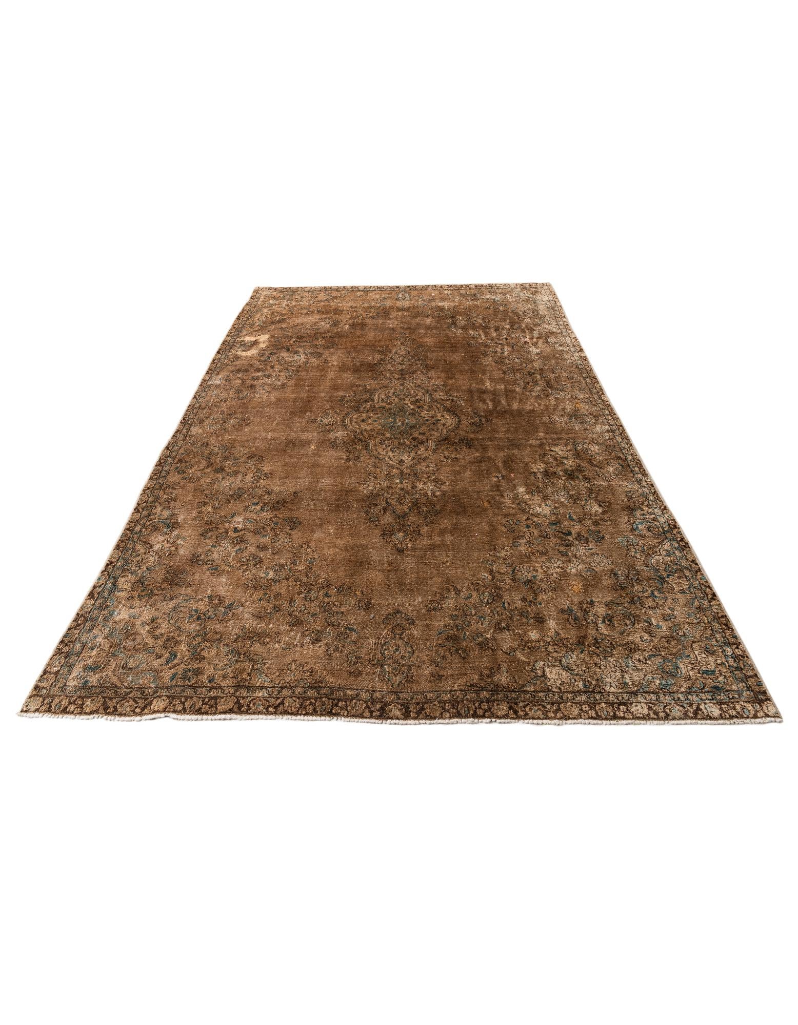 7' 8 x 11' 2 Hand Knotted Ultra Vintage Persian Wool Rug
