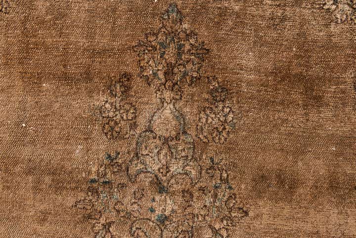 7' 8 x 11' 2 Hand Knotted Ultra Vintage Persian Wool Rug