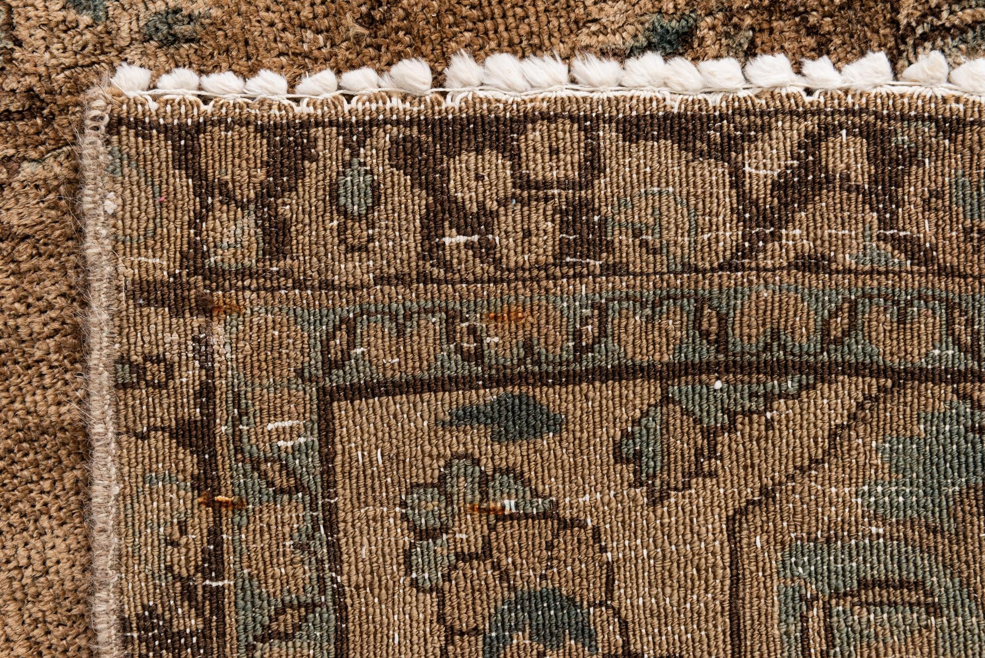 7' 8 x 11' 2 Hand Knotted Ultra Vintage Persian Wool Rug