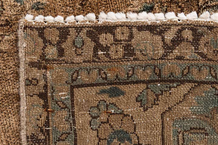 7' 8 x 11' 2 Hand Knotted Ultra Vintage Persian Wool Rug