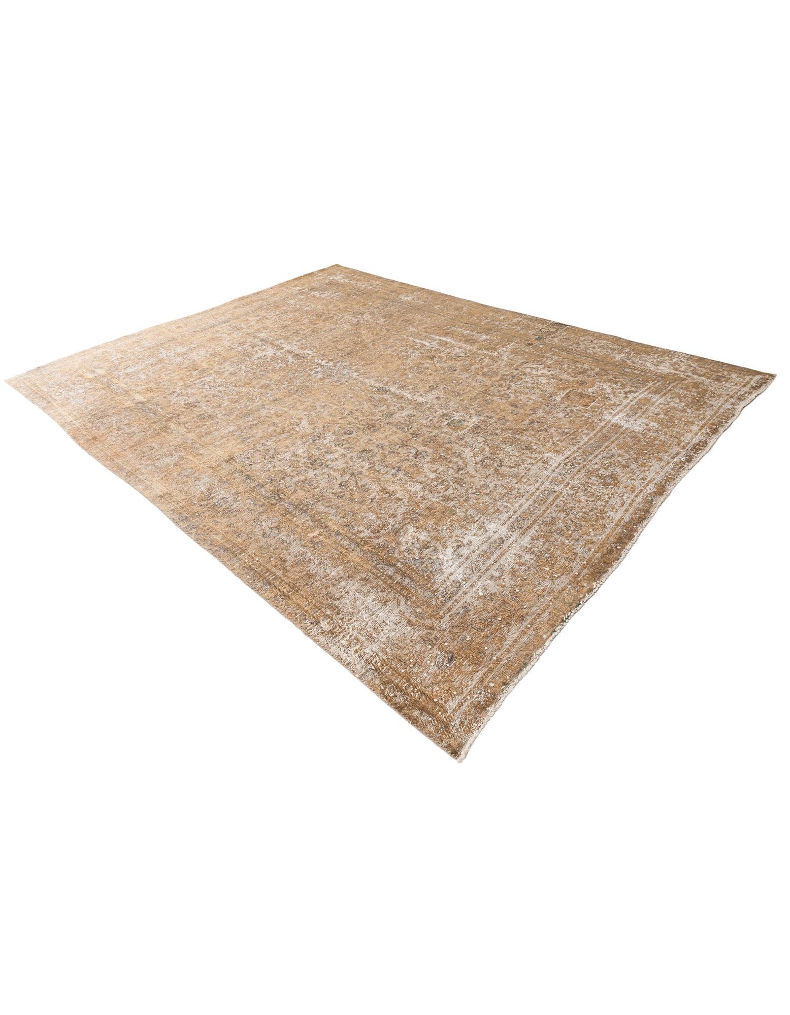 9' 2 x 12' 1 Hand Knotted Ultra Vintage Persian Wool Rug